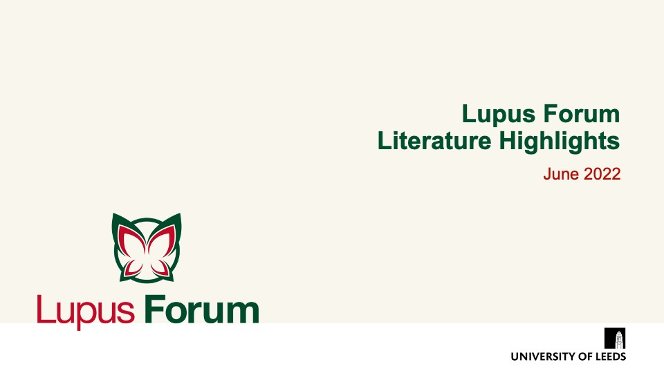 Literature review thumbnail: Literature Highlights - June 2022